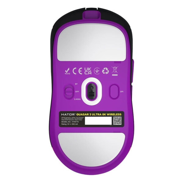 Yüksek kaliteli Hator Quasar 3 Ultra 8K Kablosuz Kontrolcü, gaming ve ev eğlencesi için uygun, Bluetooth ve 2.4GHz kablosuz teknolojileri ile üstün performans sağlar.