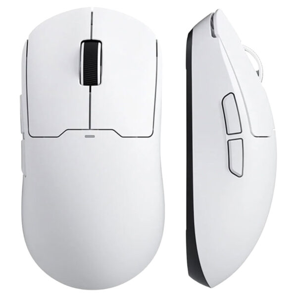 Yüksek hassasiyetli oyun ve ofis kullanımı için kablosuz bilgisayar mouse, şık tasarım, ergonomik yapısı ve uzun pil ömrü ile öne çıkar.