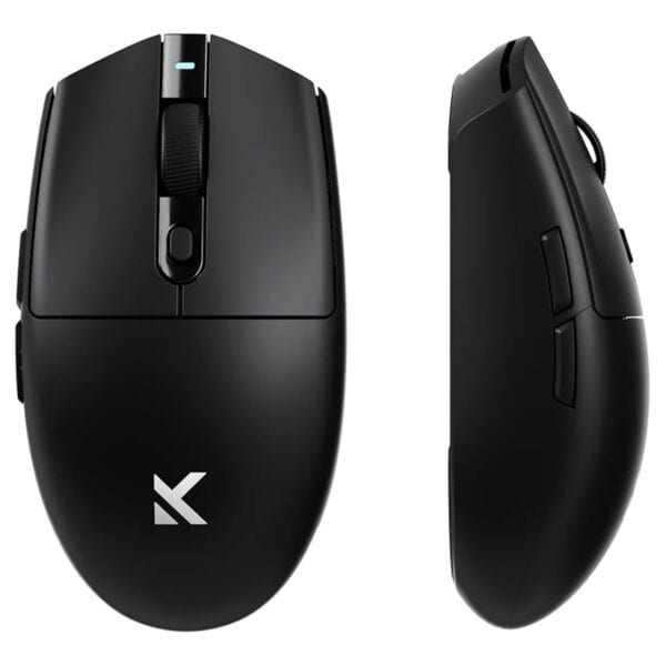 Yüksek performanslı kablosuz siyah mouse, ergonomik tasarım ve hassas sensör ile ofis ve oyun kullanımı için ideal. Dayanıklı yapısı ve sezgisel düğmeleriyle kullanıcı dostu.
