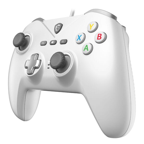 Yüksek performanslı oyun denetleyicisi, ergonomik tasarımı ve hassas analog çubuklarıyla PC ve konsol oyuncuları için ideal. Renkli A, B, X, Y tuşları ile hızlı oyun deneyimi sağlar.