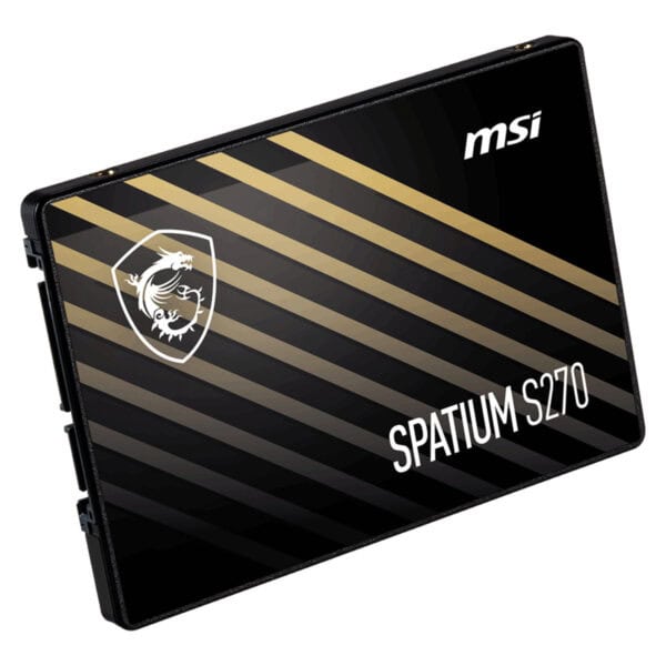 MSI SPATIUM S270 SATA 2.5 240GB Okuma 500MB - Yazma 400MB SATA SSD - Görsel 3