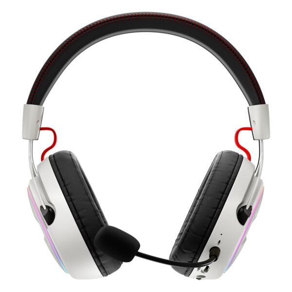 Sesli oyun ve iletişim için kablosuz gaming kulaklıklar, yüksek kaliteli ses ve konfor sağlayan tasarım, RGB aydınlatmalı dış yüzey, mikrofon ve uzun pil ömrü özellikleriyle üstün performans.