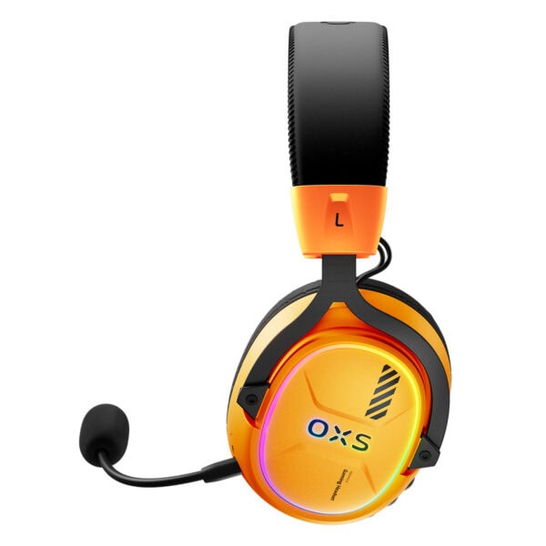Sesli oyun ve iletişim için RGB aydınlatmalı OX-S gaming kulaklık, konforlu tasarım ve gelişmiş ses teknolojisi ile profesyonel seviyede performans sağlar.