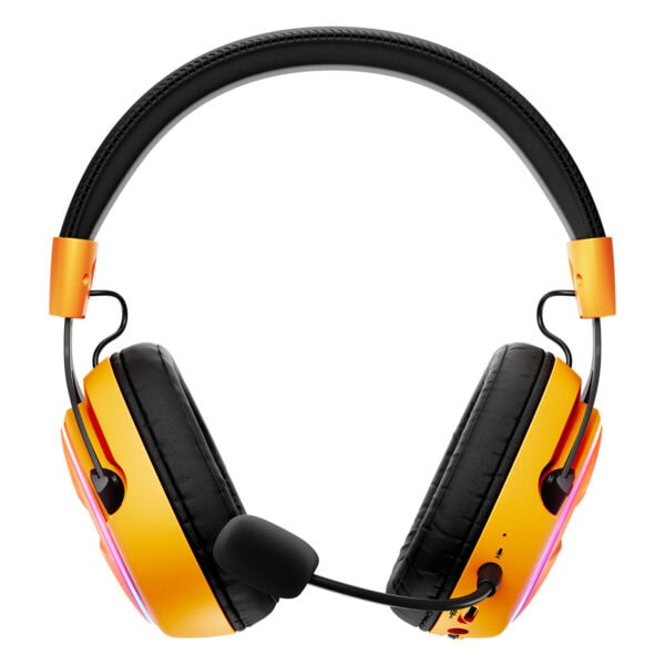 Sesli oyun ve iletişim için tasarlanmış renkli kablosuz gaming kulaklıklar, hafif tasarım, yüksek ses kalitesi ve rahatsızlık vermeyen yumuşak yastıklar ile mükemmel kullanıcı deneyimi sağlar.