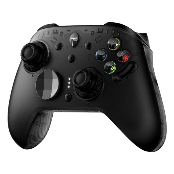 Yüksek performanslı oyun kontrolörü, ergonomik tasarım ve RGB aydınlatmalı analog stiklerle yenilikçi oyun deneyimi sağlar. Profesyonel oyuncular ve oyun severler için ideal.