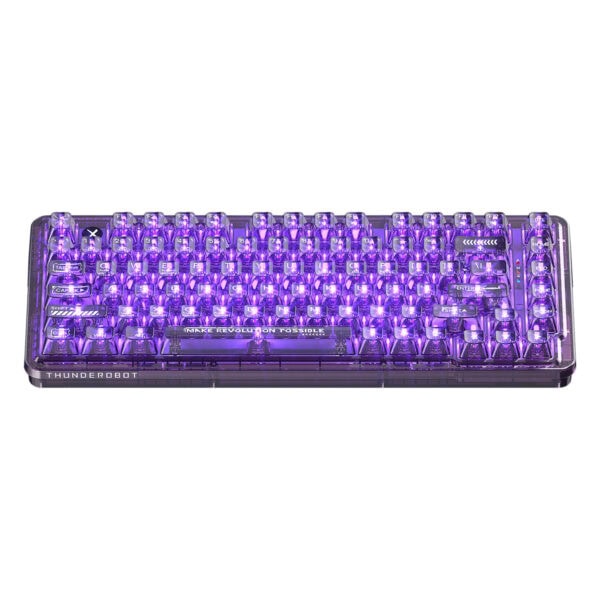 RENKLİ LED Aydınlatmalı Mekanik Oyun Klavyesi, RGB ışıklandırmalı, dayanıklı yapı, yüksek hassasiyetli anahtarlar ve ergonomik tasarım ile oyun ve yazılım kullanımı için ideal.