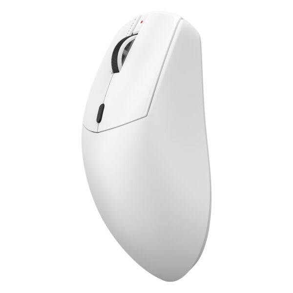 Kablosuz lazer fare, ergonomik tasarım ve yüksek hassasiyetli çalışmayı sağlayan yeni nesil bilgisayar aksesuarı. Ofis ve ev kullanımı için uygun, şık ve modern beyaz renkli kablosuz mouse.