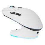 Thunderobot ML7 White Şarj İstasyonlu RGB Kablosuz Gaming Mouse
