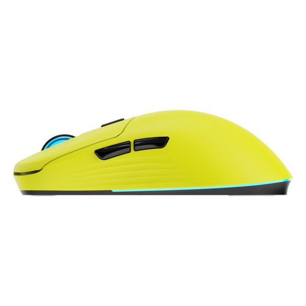 Yüksek performanslı oyun ve ofis kullanımı için tasarlanmış, ergonomik yapıya sahip kablosuz gaming fare. Renkli LED aydınlatma ve dayanıklı yapısıyla öne çıkar.