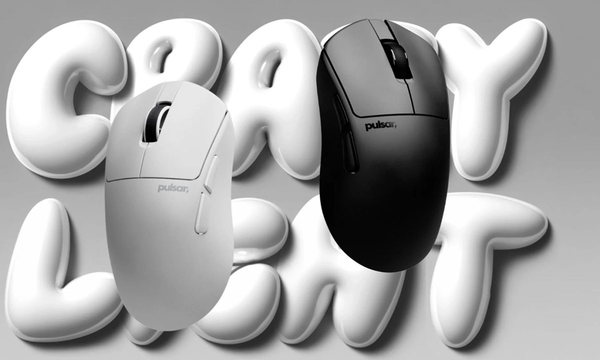 Mükemmel Avuç-Pençe Tutuş Mouse'u artık CrazyLight oldu.