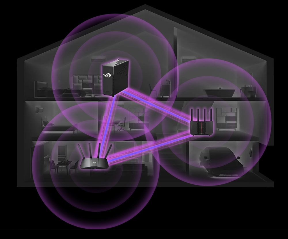 ASUS ROG Strix GS-BE18000 Gaming Router H14