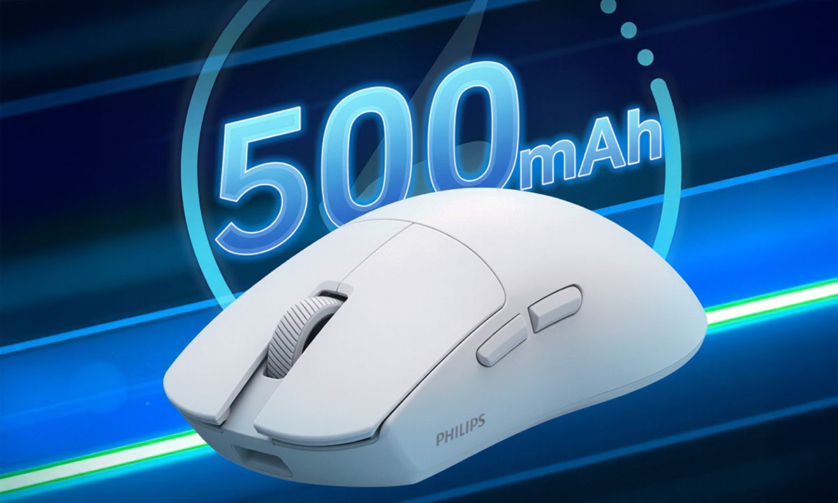 Philips Evnia SPK9618W/38 Beyaz Gaming Mouse H2