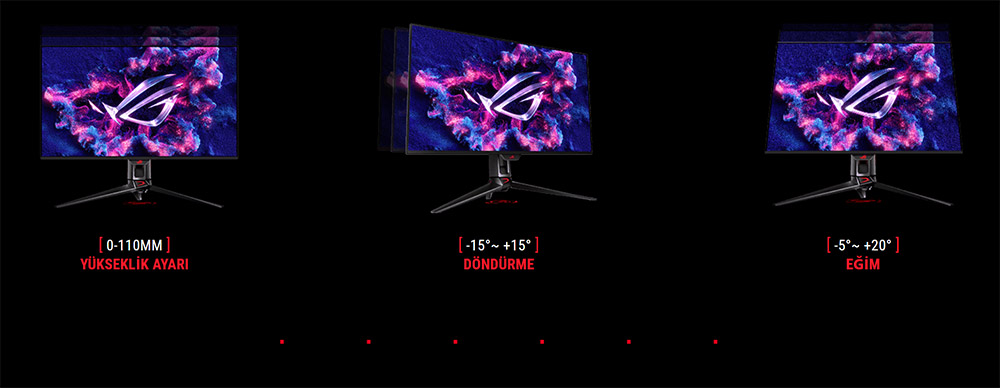 ASUS ROG Swift OLED PG32UCDMR Gaming Monitör H33