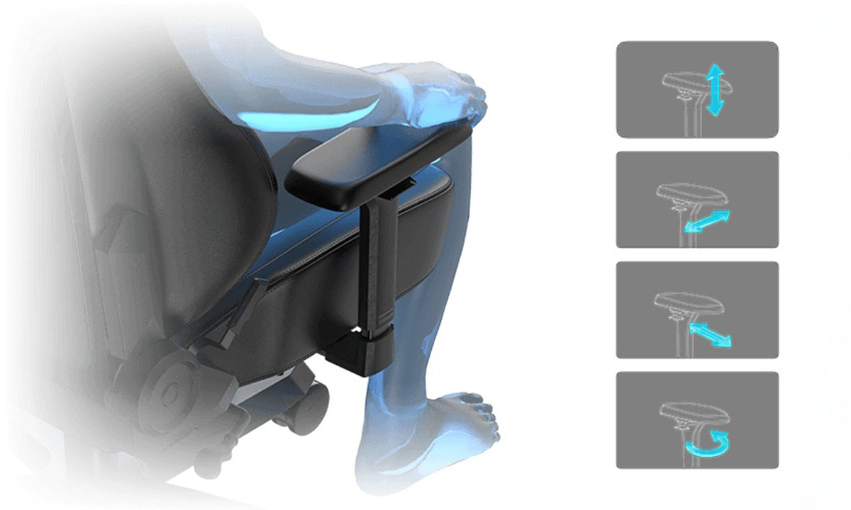 4D Ayarlanabilir Kolçaklar