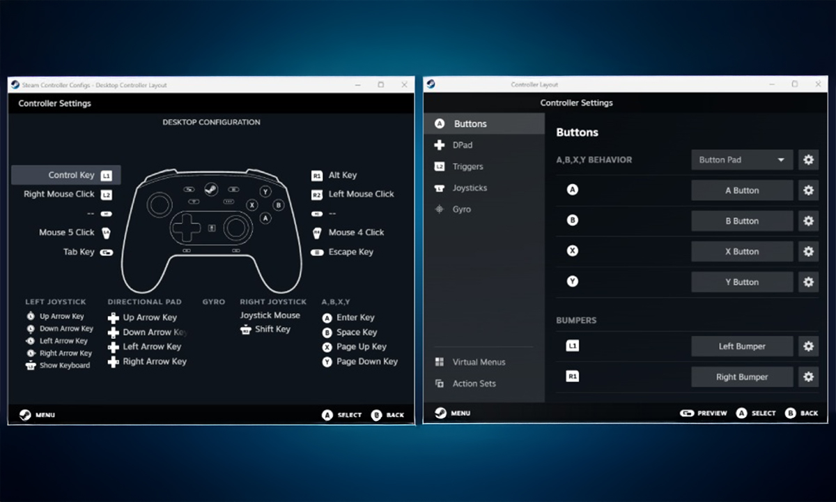Steam'de ayarları özelleştirin