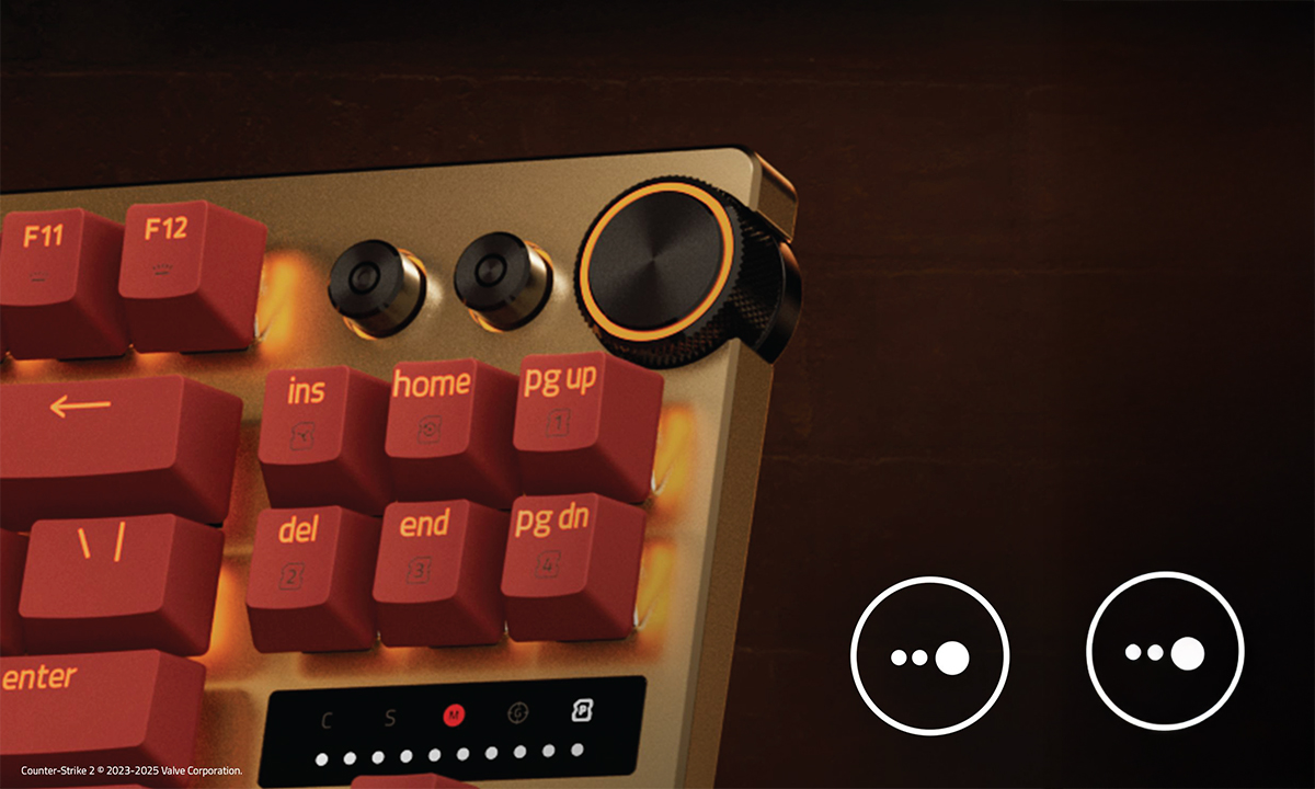 Çok İşlevli Dijital Kontrol Kadranı ve Özel Kontrol Tuşları