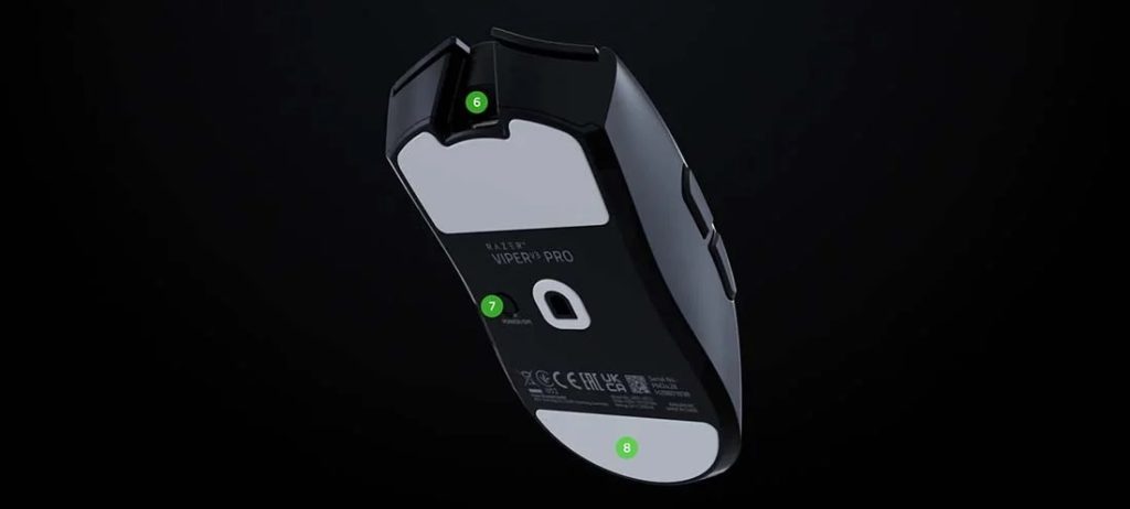 Razer Viper V3 Pro Beyaz Kablosuz Gaming Mouse H6