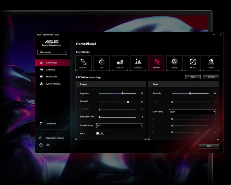 ASUS ROG Strix XG27ACMS Gaming Monitör H10