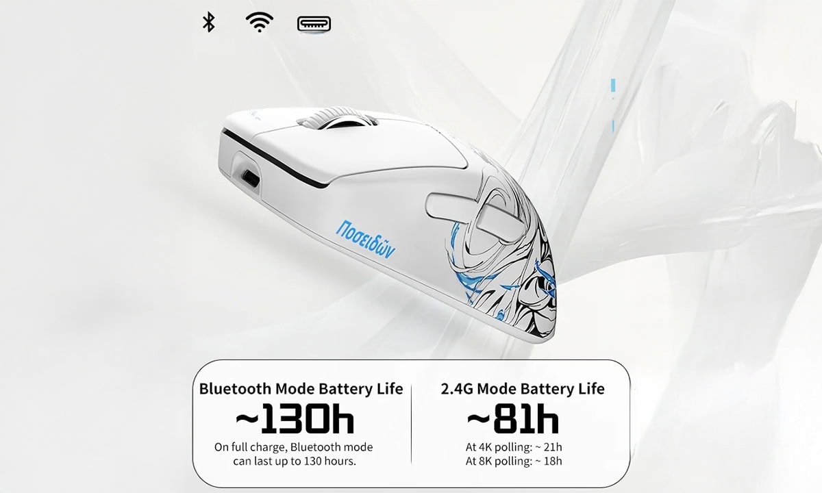 Yüksek Pil Ömrü Bluetooth Mikrofon, 130 saate kadar kullanım sağlayan güçlü pil teknolojisi ile üstün performans sunar. 2.4G ve 8G modlarıyla uzun süreli kullanılabilirlik ve kesintisiz kablosuz bağlantı imkanı sağlar.