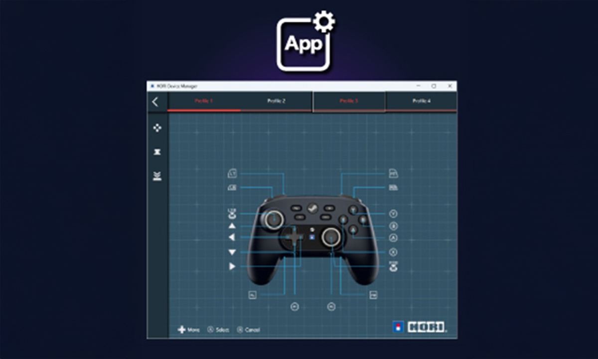 Eşlik eden uygulama aracılığıyla kontrol cihazı özelleştirme