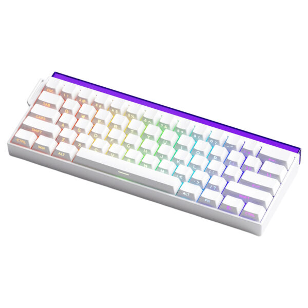 Akko Veekos Shine60 He Flash Manyetik Switch 8k Hz Hall Effect Hotswap Rgb Ingilizce Mekanik Gaming Klavye 3