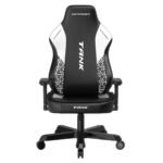 DXRacer Tank XXL EPU Yapay Deri Bel Destekli 4D Hafızalı Yastık Siyah Beyaz Oyuncu Koltuğu