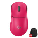 Logitech G PRO X Superlight 2 DEX 8K Hz HERO 2 Sensör Pembe Kablosuz Gaming Mouse (910-007374)