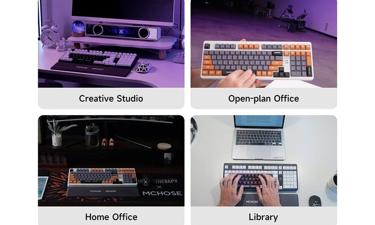 Yüksek kaliteli mekanik klavye ve bilgisayar masaüstü ikonu, canlı renkler ve modern tasarım. Kreatif çalışma ortamlarında kullanılmak üzere tasarlanmış özelliklere sahip klavye ve monitör.