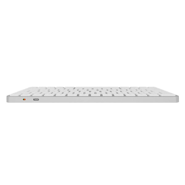 Meetion Ikey K210 Silver White Kablosuz Mac Uyumlu İngilizce Klavye 3