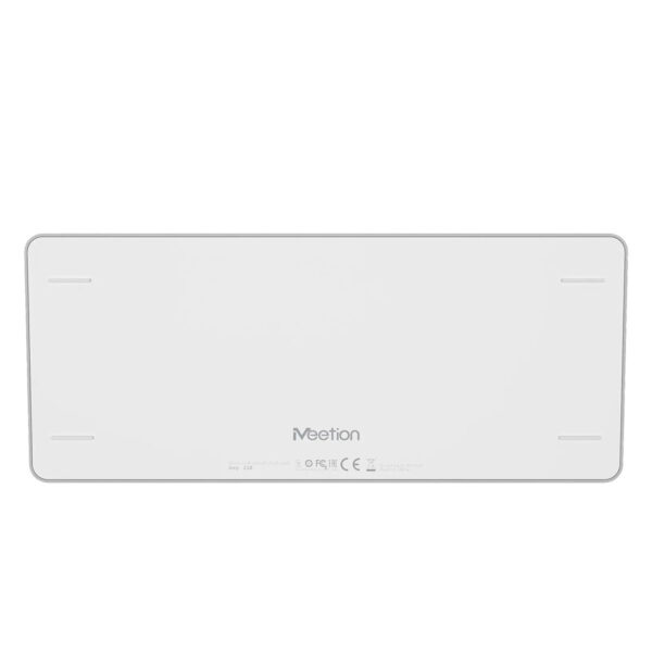 Meetion Ikey K210 Silver White Kablosuz Mac Uyumlu İngilizce Klavye 6