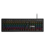 MSI FORGE GK300 Red Switch RGB Mekanik Gaming Klavye