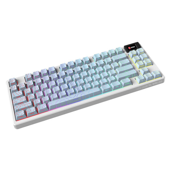 Msİ Forge Gk600 Tkl Wireless Topo White Gaming Klavye 4