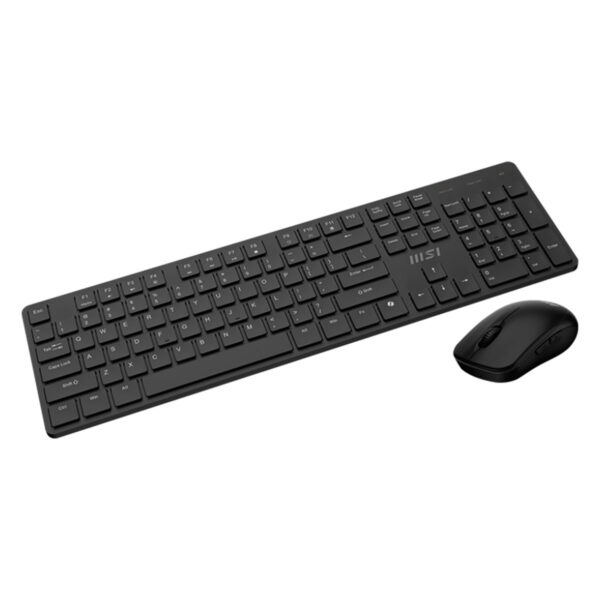 Msi Forge K200 Wirelesss Combo Siyah İnce Türkçe Kablosuz Klavye Mouse Seti 2