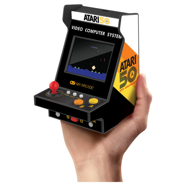 My Arcade 12cm Atari Tasinabilir Retro Arcade Oyun Konsolu 75 Oyun 5