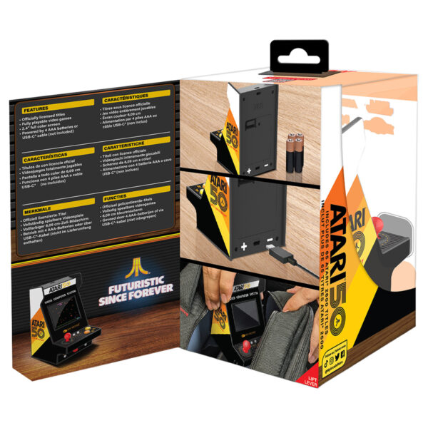 My Arcade 12cm Atari Tasinabilir Retro Arcade Oyun Konsolu 75 Oyun 9