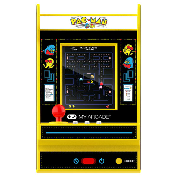 My Arcade 12cm Pac Man Tasinabilir Retro Oyun Konsolu 2