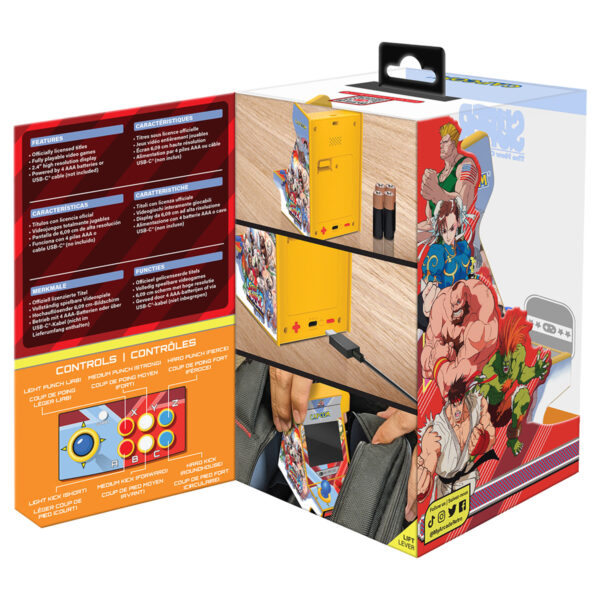 My Arcade 12cm Street Fighter Ii Champ Edition Retro Oyun Konsolu 2 Oyun 7