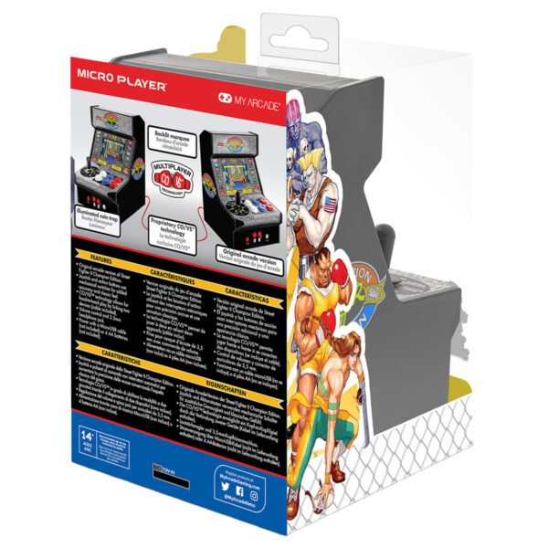 My Arcade 19cm Street Fighter Ii Champ Edition Retro Oyun Konsolu 5