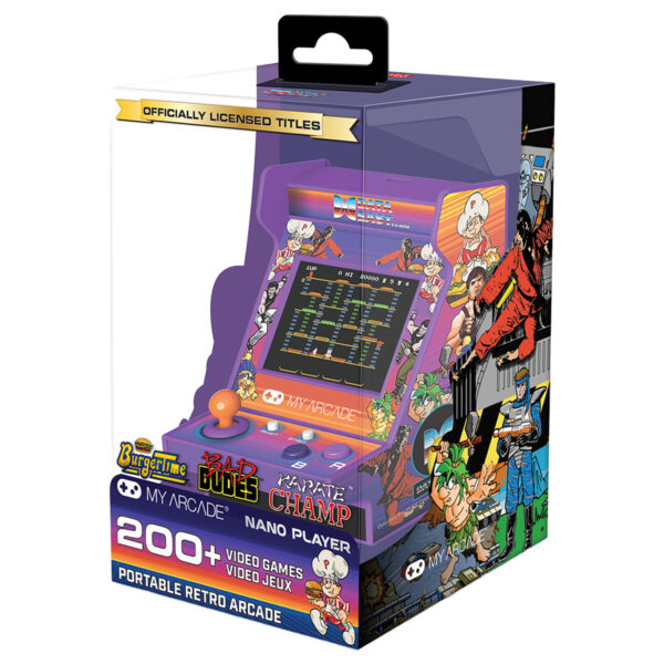 My Arcade Data East Hits Nano Player Tasinabilir Retro Oyun Konsolu 208 Oyun 3