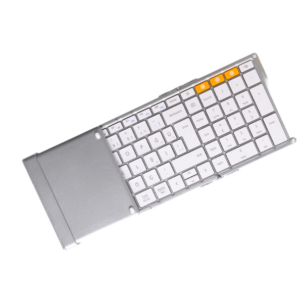 Protoarc Xk01 Beyaz Katlanabilir Türkçe Bluetooth Klavye (cp016849) 4