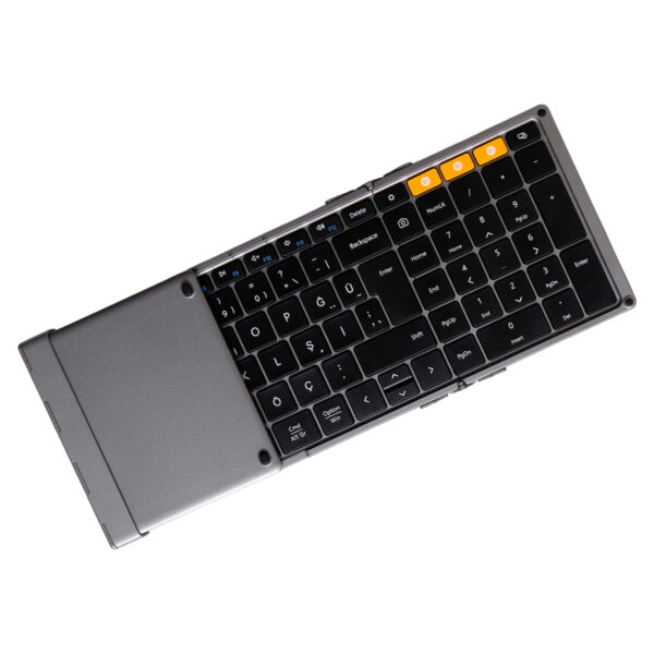 Protoarc Xk01 Uzay Grisi Katlanabilir Türkçe Bluetooth Klavye (cp016848) 4