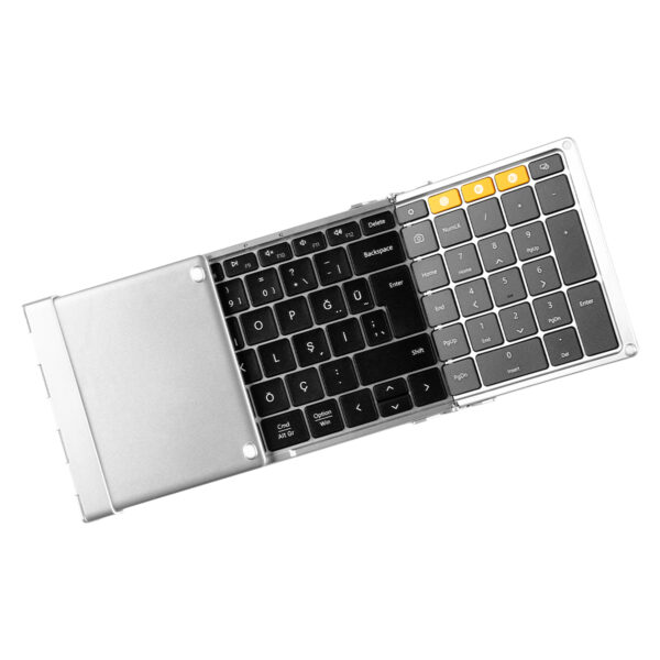 Protoarc Xkm01 Siyah Gümüş Kablosuz Türkçe Klavye Mouse Seti (cp016850) 3