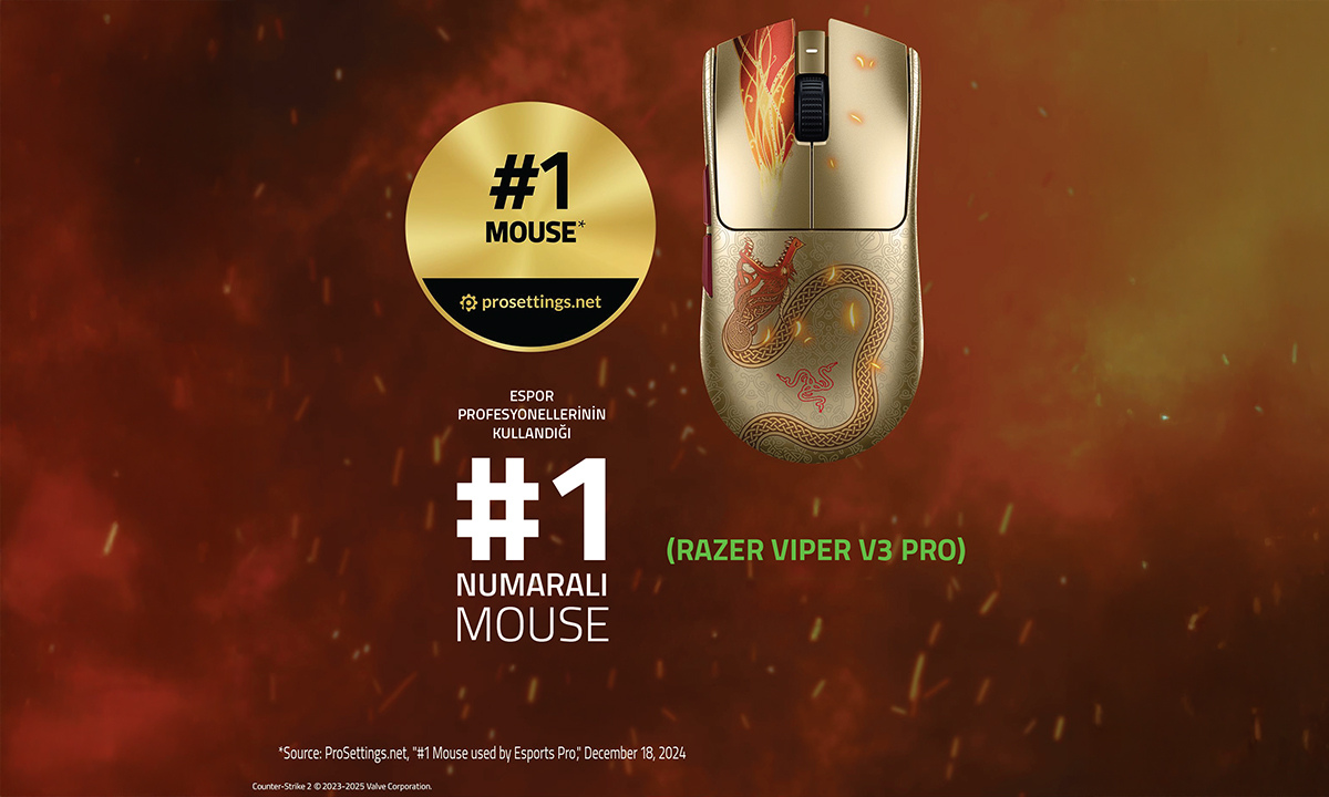 Razer Viper V3 Pro - Counter Strike 2 Gaming Mouse - Laptop.Com.TR