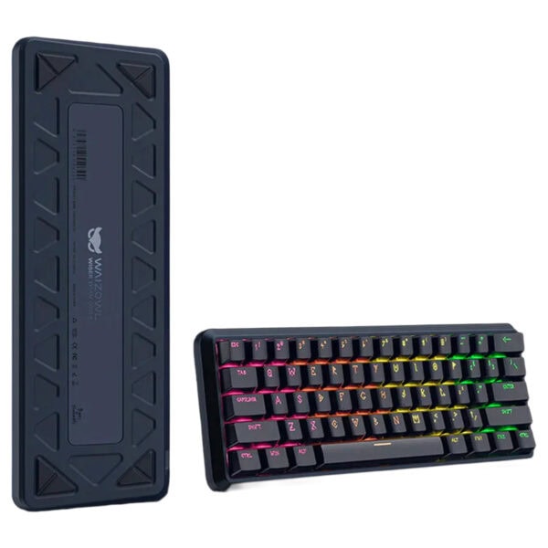 Genç ve oyun tutkunları için RGB aydınlatmalı mini bilgisayar klavyesi, kompakt tasarımıyla kolay taşınabilirlik ve yüksek performans sağlar.