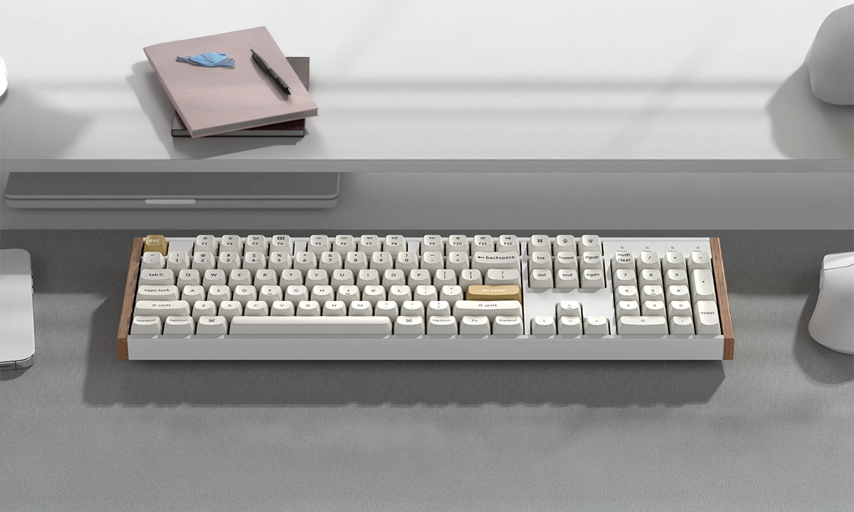 Keychron K10 HE Special Edition Beyaz Gaming Klavye H2