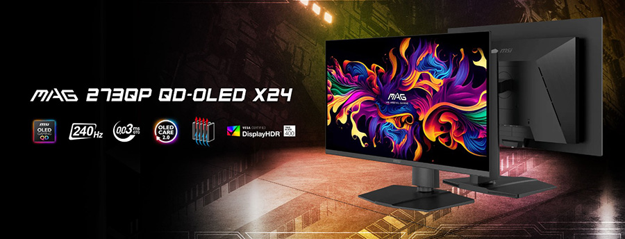 MSI MAG 273QP QD-OLED X24 Gaming Monitör H2