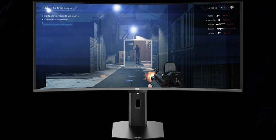 MSI MPG 341CQR QD-OLED X36 Gaming Monitör H23