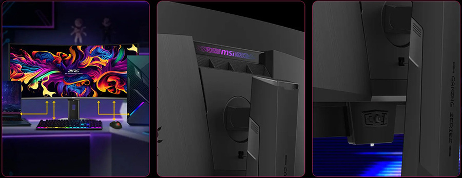 MSI MPG 341CQR QD-OLED X36 Gaming Monitör H24