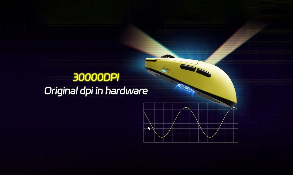 Yüksek DPI hassasiyeti ve hızlı tepki süreleriyle gaming mouse, 30000 DPI, düşük gecikme ve üstün performans sağlar.