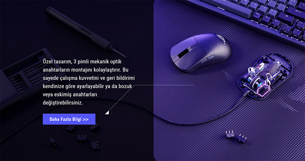 ASUS ROG Harpe Mini Core Gaming Mouse H6